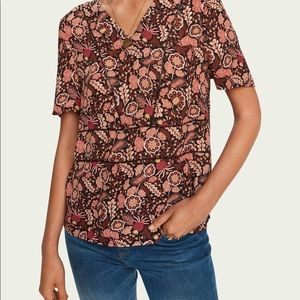 Women’s floral blouse